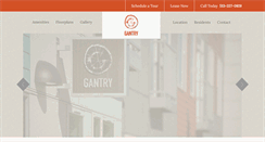 Desktop Screenshot of gantrylife.com